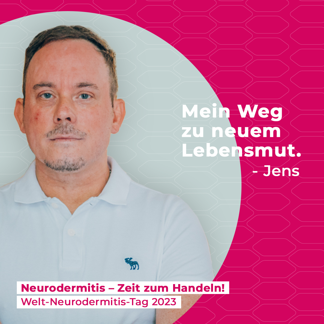 Jens erzählt von seinen Erfahrungen mit Neurodermitis