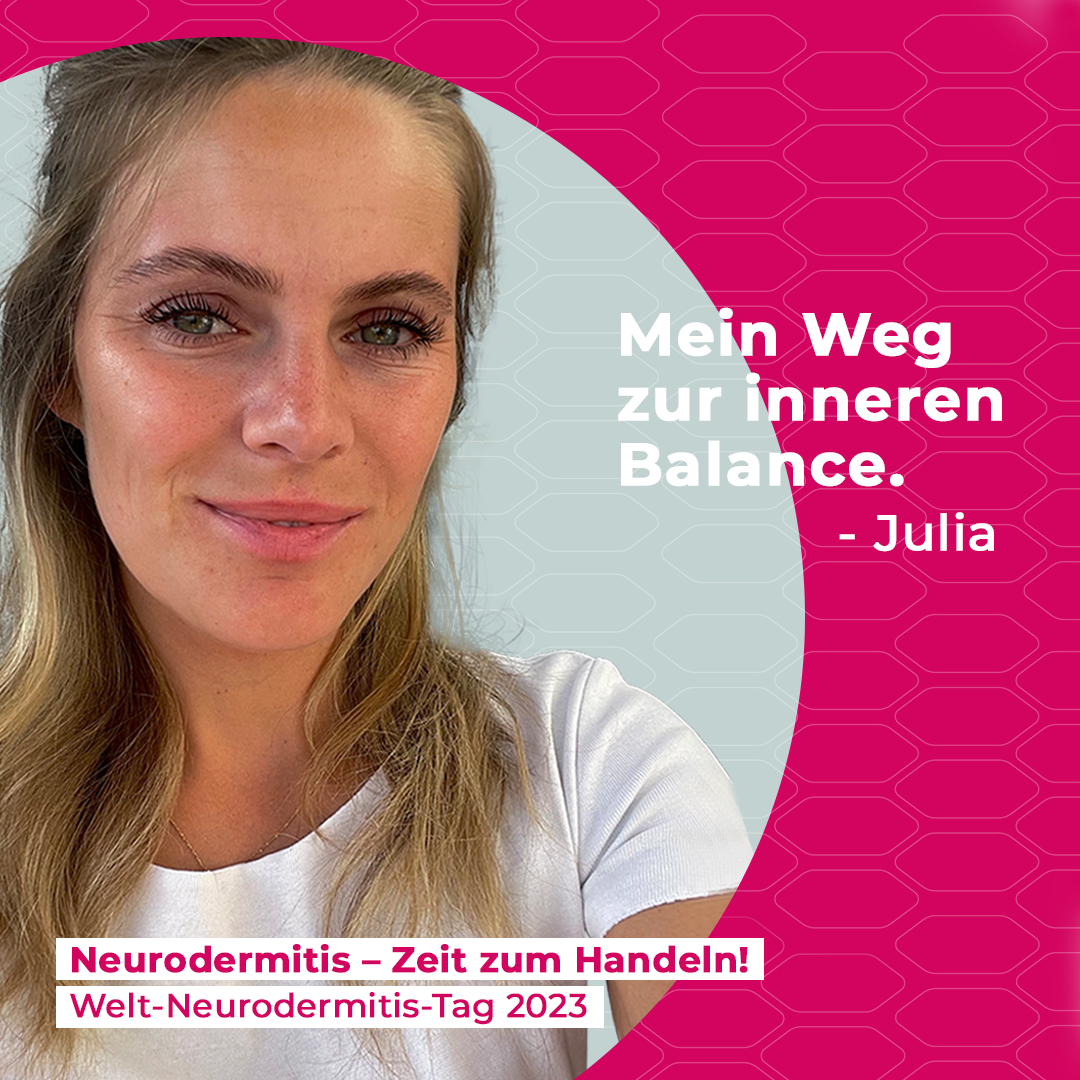Julia erzählt von ihren Erfahrungen mit Neurodermitis
